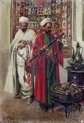 unknow artist Arab or Arabic people and life. Orientalism oil paintings  423 oil on canvas